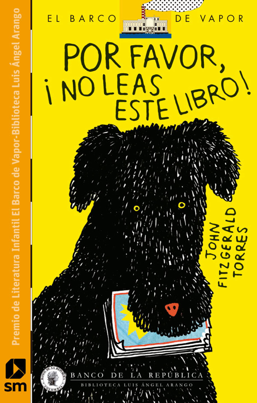 Portada del libro: Por favor, ¡no leas este libro!